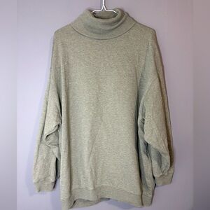 American Eagle size small Jegging Fit oversized turtle neck cotton blend sweater